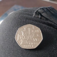 2006 VC Medal 150th Anniversary of the Victoria Cross 50P Fifty Pence Coin VGC