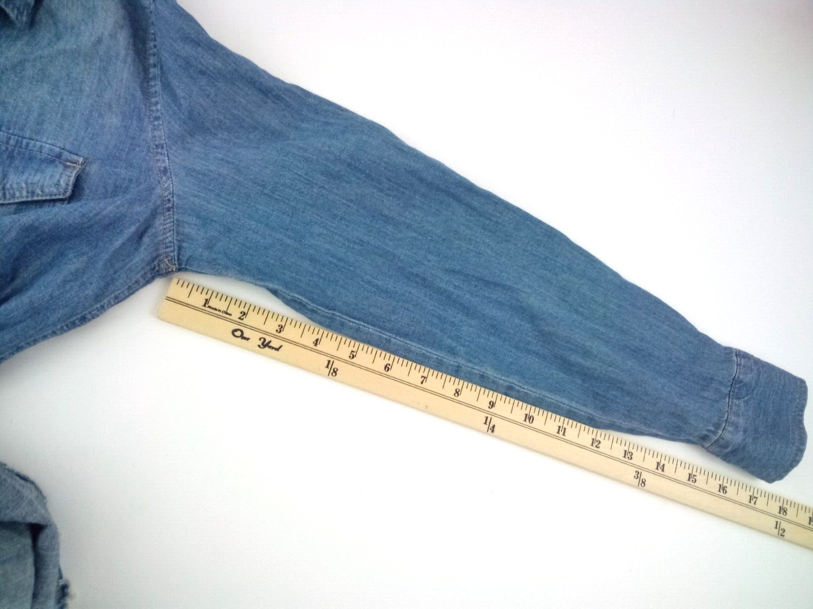 Universal Thread Cotton Button Down Mini Rough He… - image 11