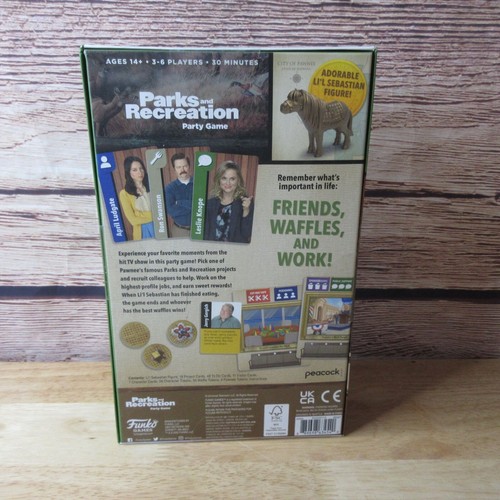 Parks And Recreation Party Game Funko (Peacock) 3-6 Players 14+ SEALED - Picture 4 of 6