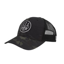 BERETTA Men's Multicam Mesh Back Trucker Hat, Black Multicam, One Size Fits All