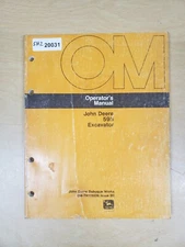John Deere 595 Excavator Factory Operators Manual OM-TH105536