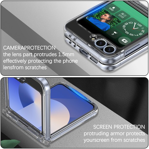 Funda magnética segura con bisagra protectora para Samsung Galaxy Z abatible 6/5/4/3 Mag - Imagen 11 de 26