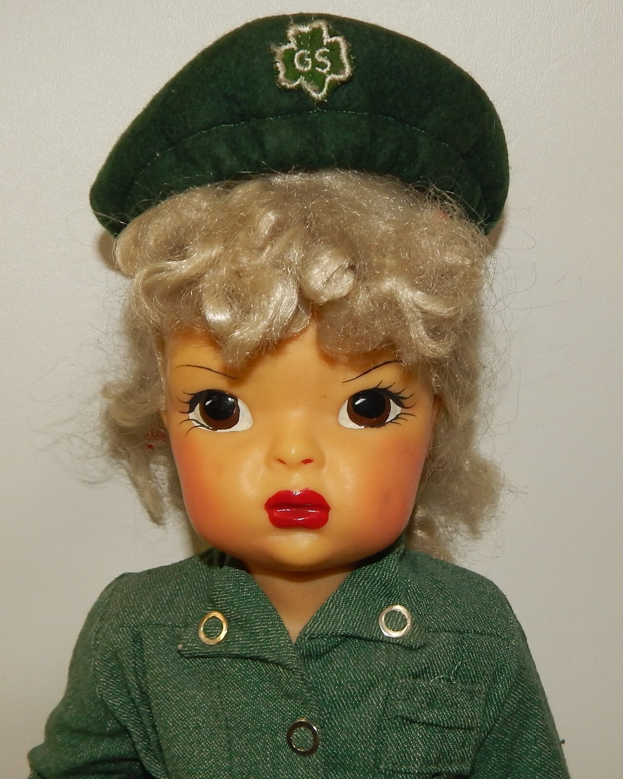 Vintage Terri Lee 16" Blonde Doll in Tagged Girl Scout Outfit thumbnail 2