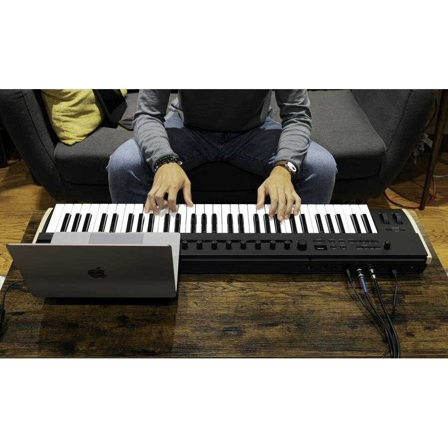 Korg Keystage MIDI 2.0 Controller with Polyphonic Aftertouch (49 Keys)