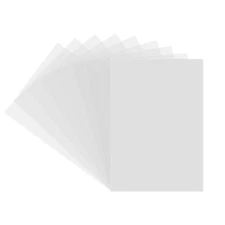 36Pieces Shrink Plastic SheetsShrink SheetsShrink Film Sheets Blank Shrink Ar...