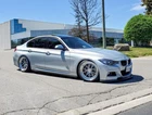 19" Aodhan DS08 Wheels 19x8.5 +35 5x120 Fit BMW 325 328 335 Z4 Silver Rims Set 4