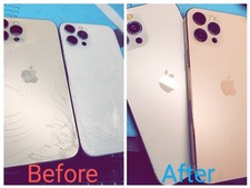 iPhone X XR XS 12 13 14 15 mini Pro Max Rear Glass Repair Service