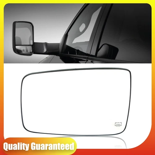 For Dodge Ram 1500 2500 Exterior Mirror Glass Power Heated Left Driver Side