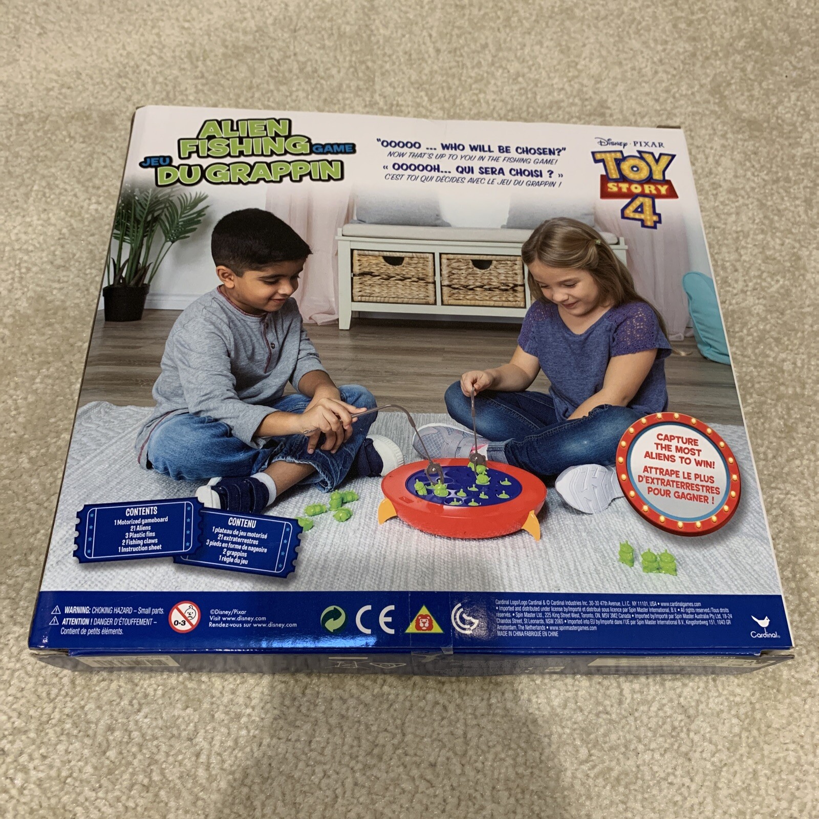 Disney Pixar Toy Story 4 Alien Fishing Game Electronic Spaceship ...