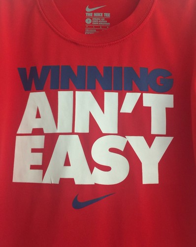 NIKE Dri-Fit Little Kid’s Red/White/Blue Short Sleeve Tee Shirt~~Size 7 - Picture 2 of 4