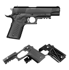 1911 Picatinny Rail & Grip, For 1911 Government Full Size, CC3H Recover Tactical