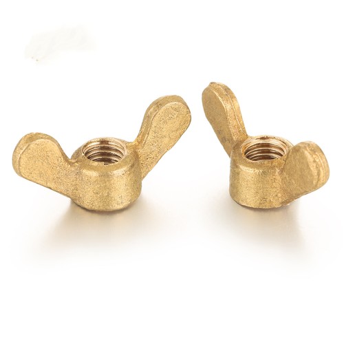 Brass Wing Nuts Butterfly Nut Metric Standard Pitch M4 M5 M6 M8 M10 M12 - M20 - Picture 6 of 7