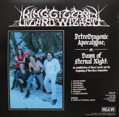 King Gizzard & The Lizard Wizard 2枚 LP King Gizzard & Lizard Wizard Petrodragonic Apocalypse US