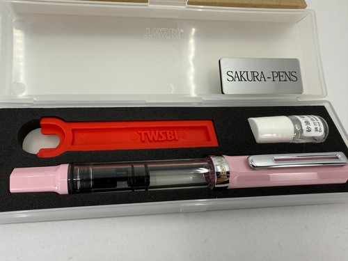 TWSBI Fountain Pen Eco Pastel Pink Fine Point TW100072