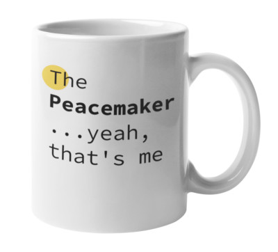Enneagram Type 9 - Coffee & Tea Mug: The Peacemaker...yeah, that's me