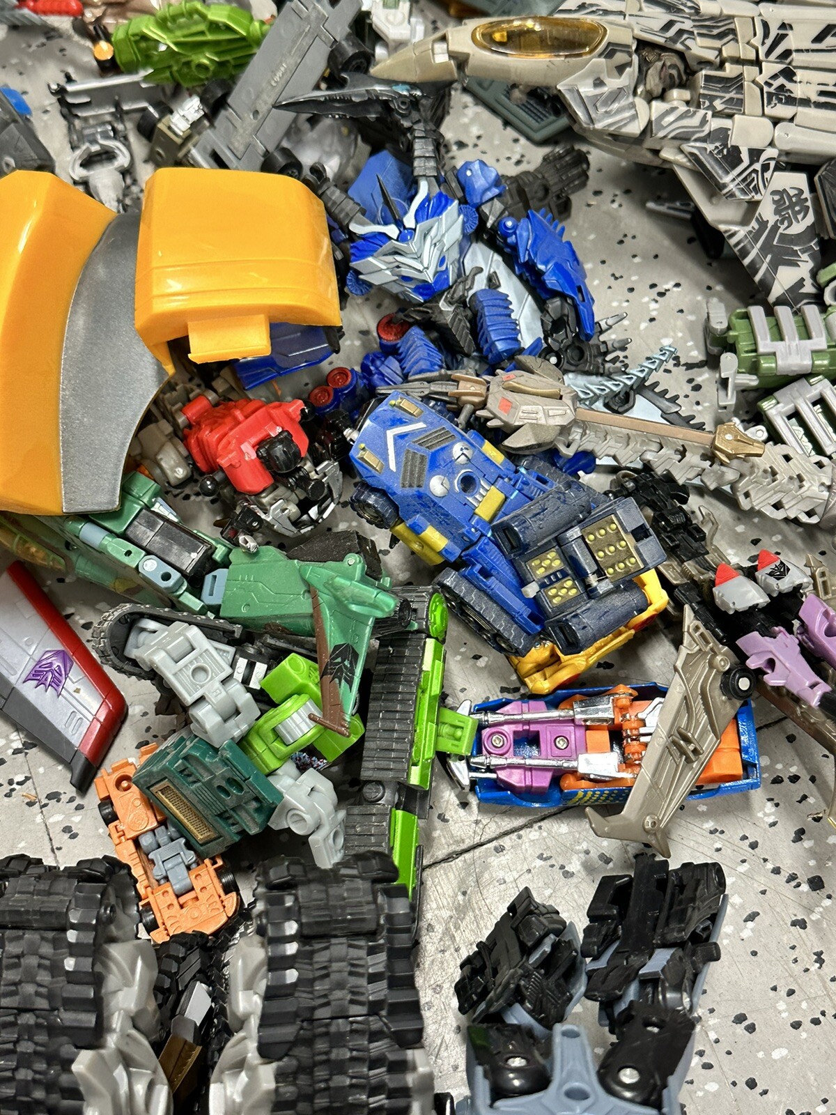 Transformers 2000s Modern Era Customizing Parts Repair Lot of Figures