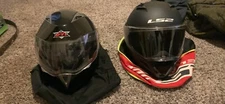 DOT Approved Motorcycle Helmet Full Face Dual Visor Lens Modular Flip Up Helmets