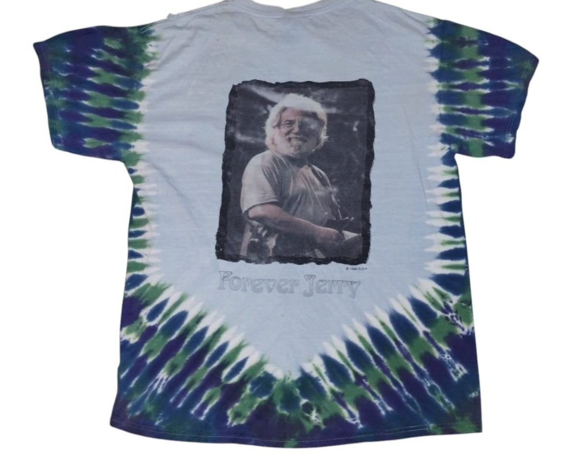 GRATEFUL DEAD 自由の女神 Tシャツ 1998年 Vintage THRASHED 1998 Grateful Dead Forever Jerry TShirt on Delta