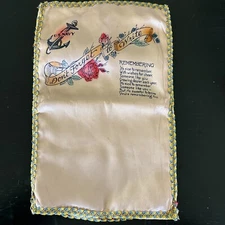 WW2 Homefront US Navy Sweetheart Sister Wife Handkerchief Letter Vintage