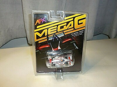 NEW TOMY AFX MEGA G SILVER/RED#1 PRO ONE FI INDY SLOT CAR 1/64 SCALE NEW/RARE
