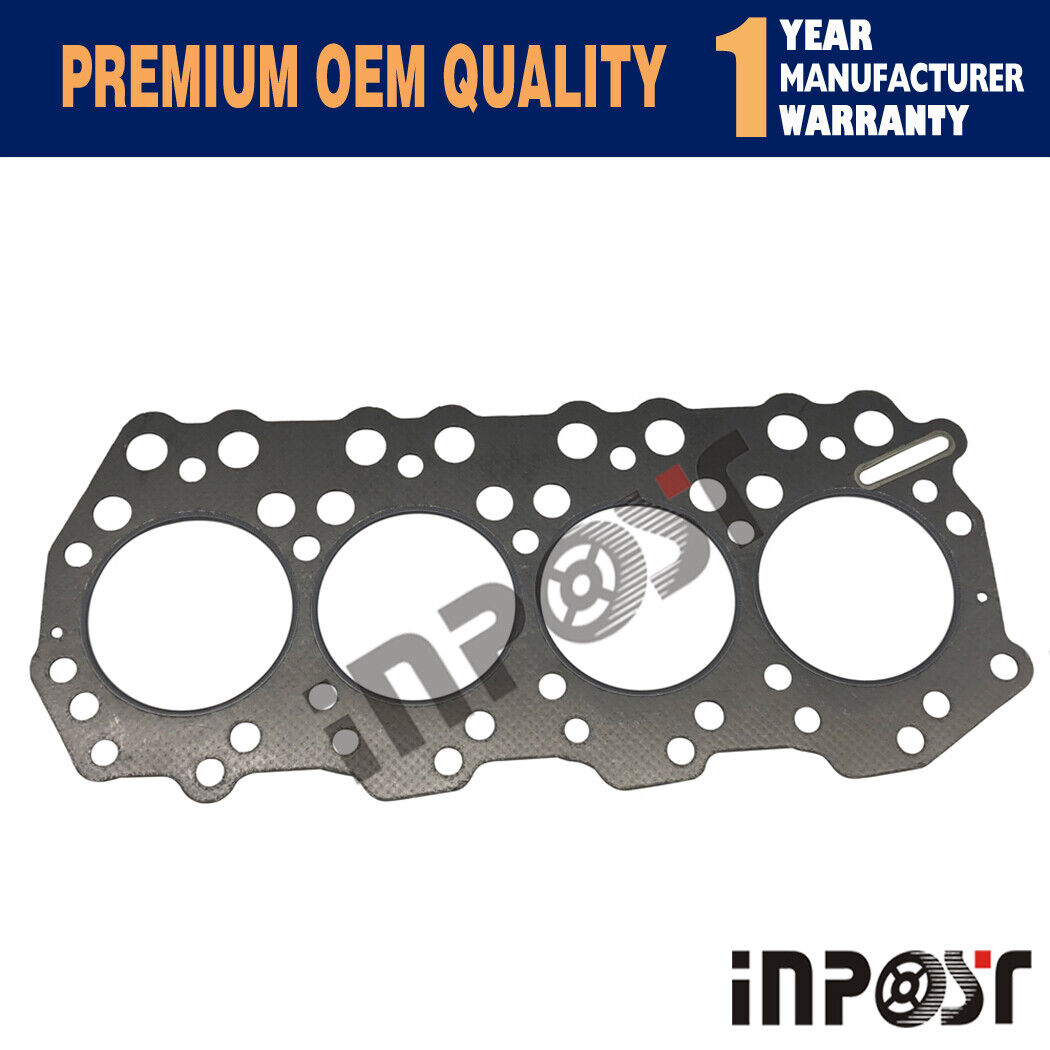 New Cylinder Head Gasket For Mitsubishi S4Q S4Q2 (Graphite New Cylinder Head Gasket For Mitsubishi S4Q S4Q2 (Graphite