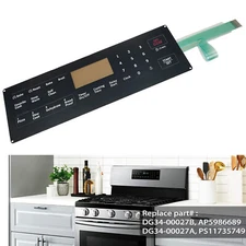 DG34-00027B Membrane Switch Touchpad Overlay Fits for Samsung Range Oven