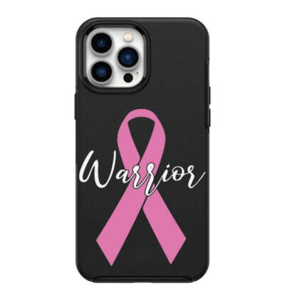 Pink Ribbon Warrior Design Case for iPhone 7 8 X XS XR SE 11 12 13 14 Pro Max Mi