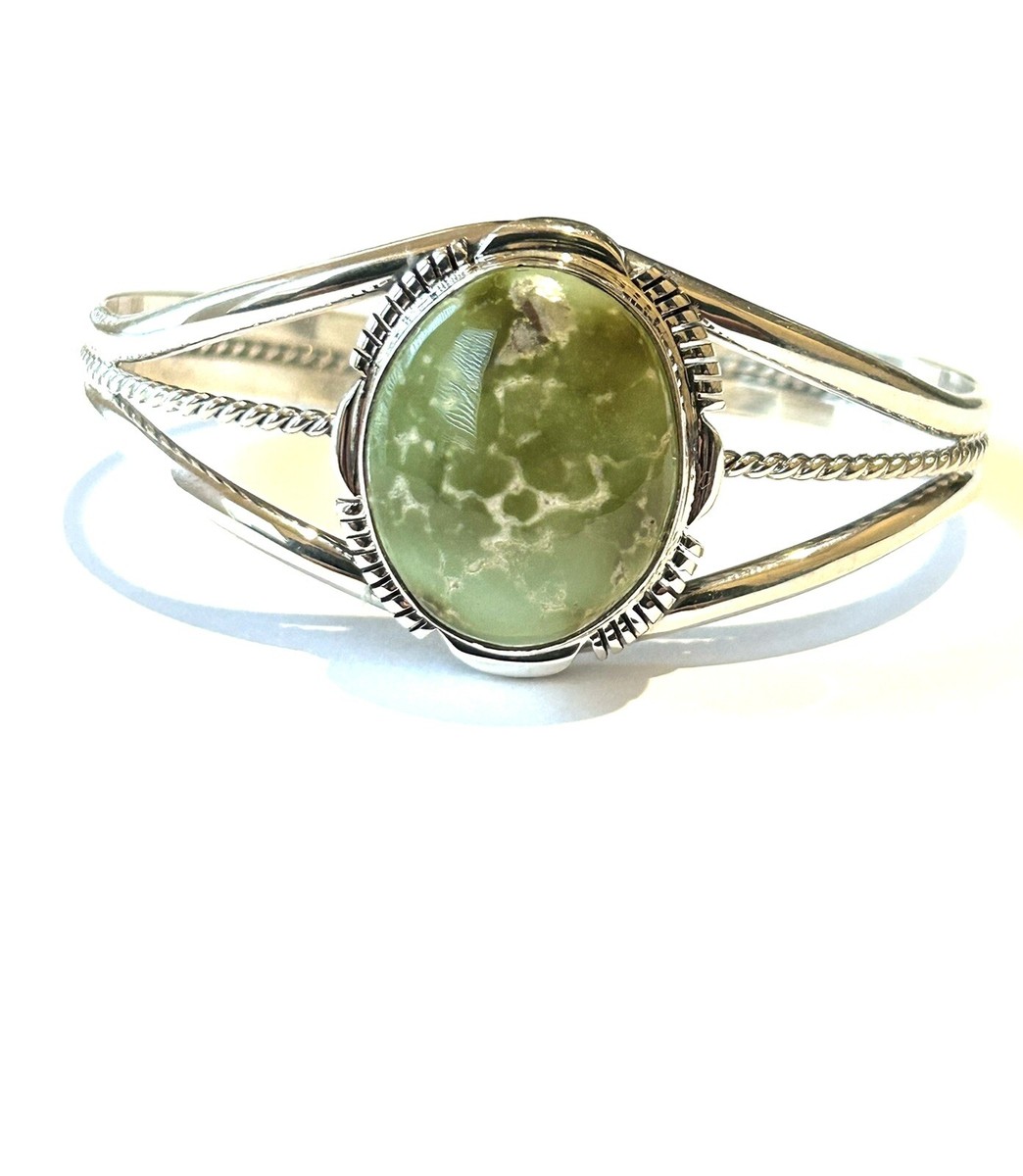 Over 100 Grams Vintage Native American Navajo Yazzie Hand Tooled Sterling Silver Bracelet Over 100 Grams Vintage Native American Navajo Yazzie Hand Tooled Sterling Silver Bracelet