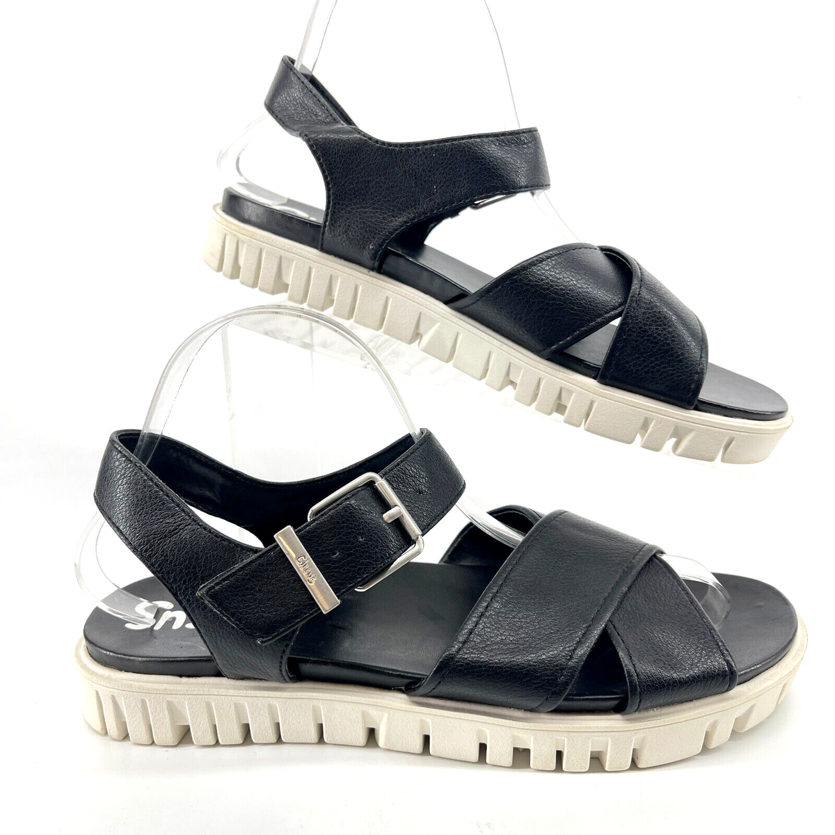 Circus by Sam Edelman Narcissa Sandals Womans Black Platform Chunky