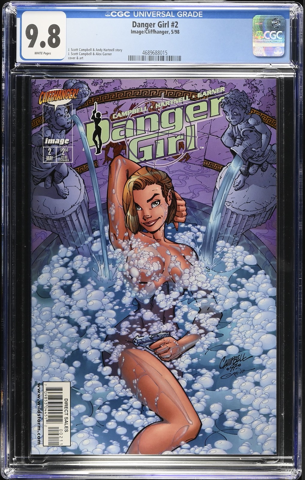 Danger Girl #2 (Dynamic Forces Gold Foil Edition) Value - GoCollect