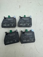 Lot of 4 Schneider Electric ZBE-101 Contact Blocks – New (No Box)