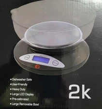 2K Bowel Digital Scale  .01g / 2000g  Digital Jewelry Precision Scale 