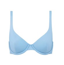 NWT Cuup Bra The Scoop Micro Pale Blue Sz 32F