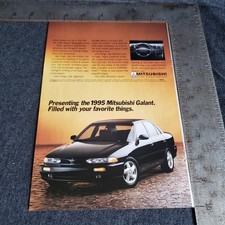 Vintage 1994 Mitsubishi Galant Advertisement 1990s Car Print Ad Vintage 1994 Mitsubishi Galant Advertisement 1990s Car Print Ad
