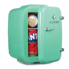 IBMF4MNT Mini Fridge For Bedroom, Skincare Refrigerator, Portable Cooler & Wa...
