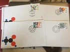 GB STAMPS RARE FIRST DAY COVER 1977 CHEMISTRY SET OF FOUR SPECIALS