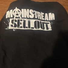 Machine Gun Kelly "Mainstream Sellout" Black Hoodie Sweatshirt - Size 2x