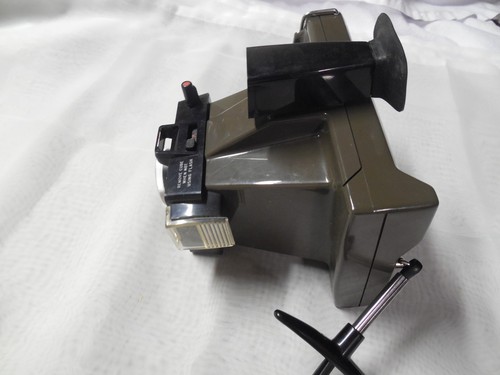 Macchina fotografica terrestre Polaroid vintage Colorpack II non testata + grandangolo e teleobiettivo - Foto 5 di 21