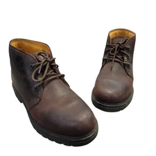 Panama Jack Men's Havana Joe Chuckka Waxy Brown Leather Italian Boot Sz 40 7 US