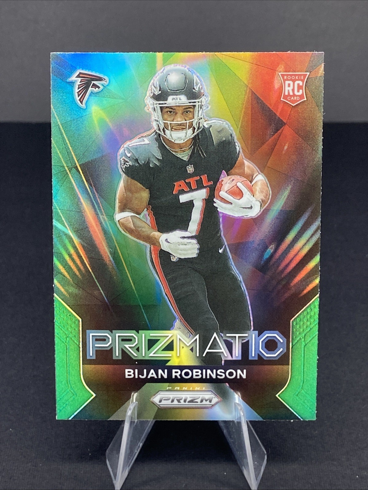 2023 Panini Prizm - Prizmatic Bijan Robinson #19 Silver Prizm (RC)
