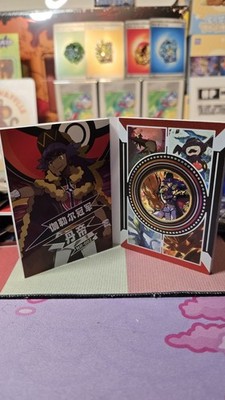 Pokemon Chinese Mengka Leon Trainer Champion Badge Booklet Case Hit 027/108