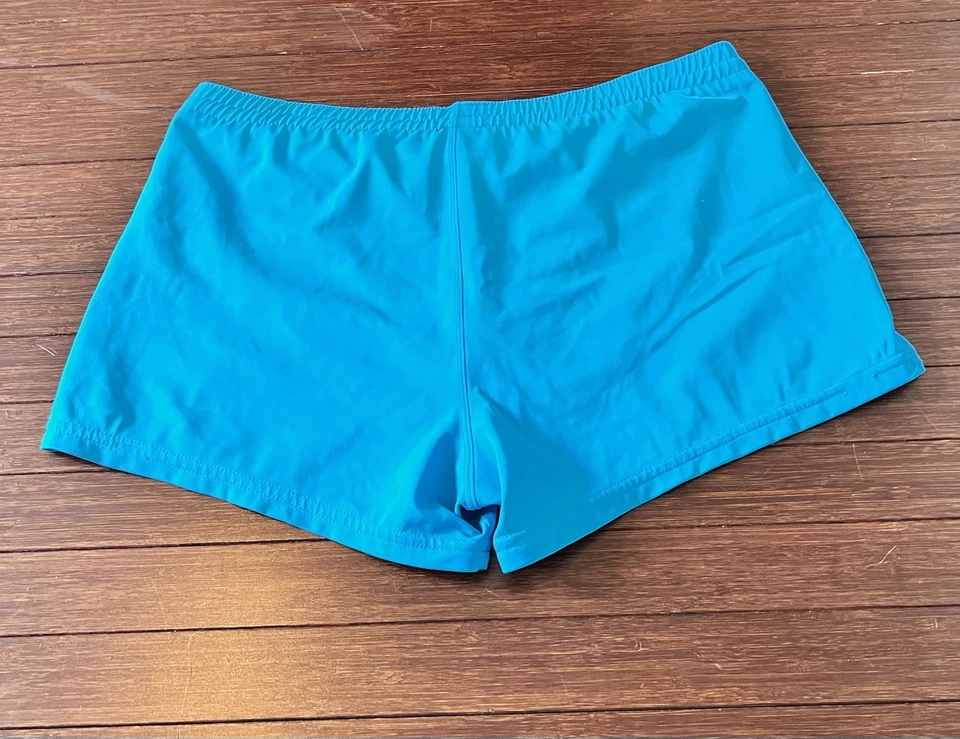 SAUVAGE RAYAS ATLÉTICAS LYCRA NADADOR TURQUESA TALLA MEDIANA Foto 4 de 4