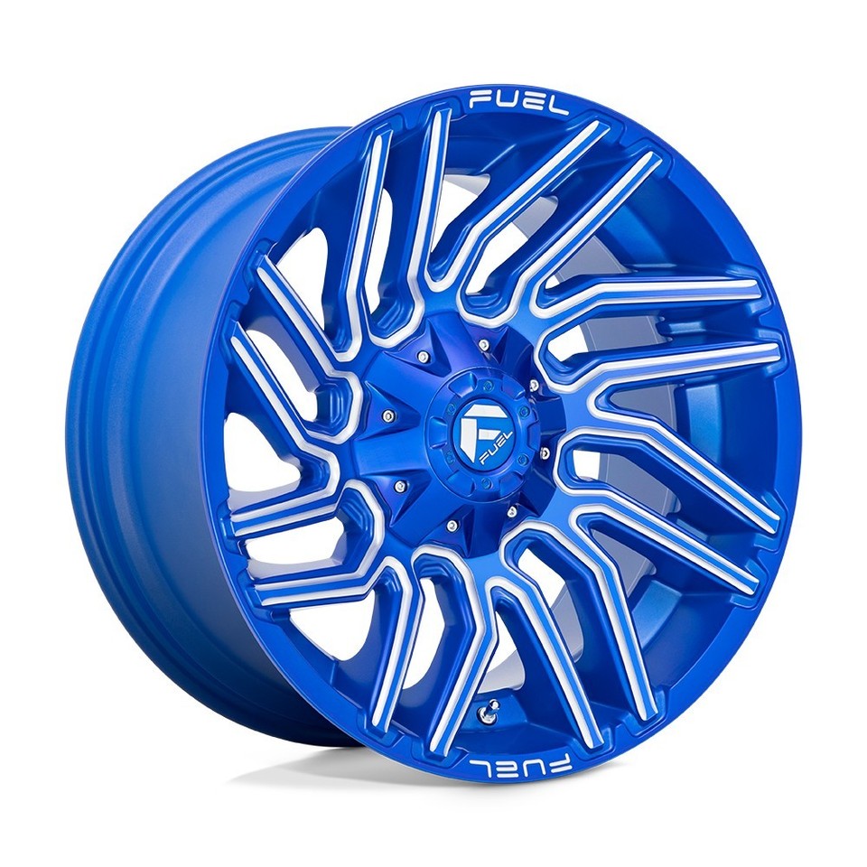 - package assignment2 import public Images High... One 22x10 Fuel D774 Typhoon 8x180 -18 Blue Milled Wheel Rim 124.2 | eBay