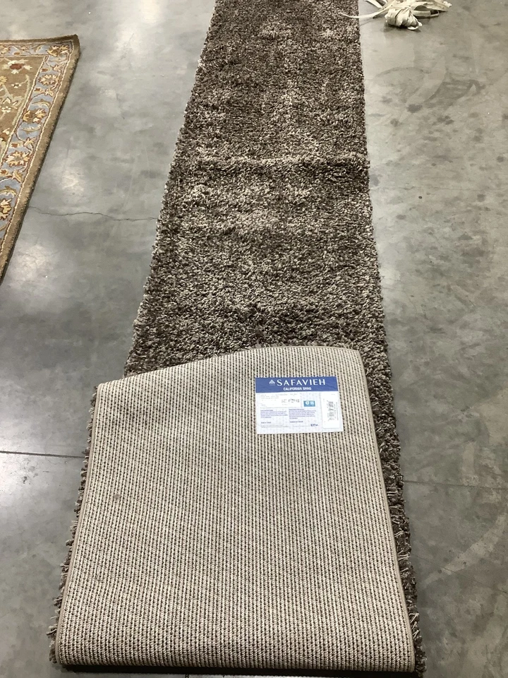 MUSHROM 2'-3" x 13'-0" Pulled Thread Rug Reduced Price 1172682179 SG151-8181-213 - Image 3 of 4