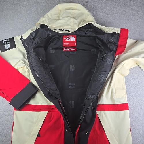 Supreme x The North Face GORE-TEX FW18 Expedition Jacket Men's Sz Medium Red NWT - Picture 13 of 24