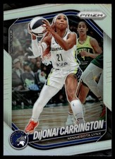 2025 Panini Prizm WNBA Silver Prizms #9 DiJonai Carrington