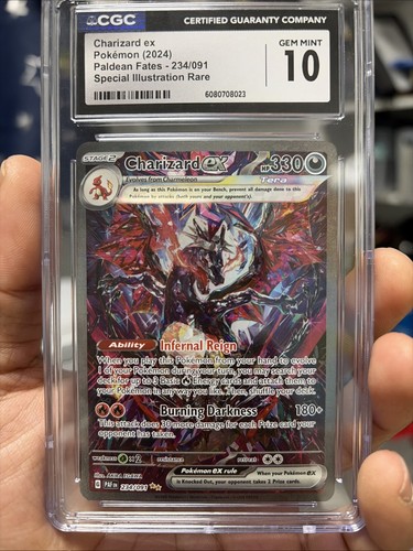 Charizard ex graded CGC 10 for sale on eBay