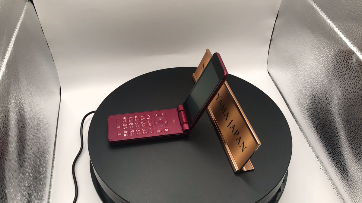 SHARP AQUOS KEITAI RED SH-N01 Android Flip Phone Unlocked 601SH
