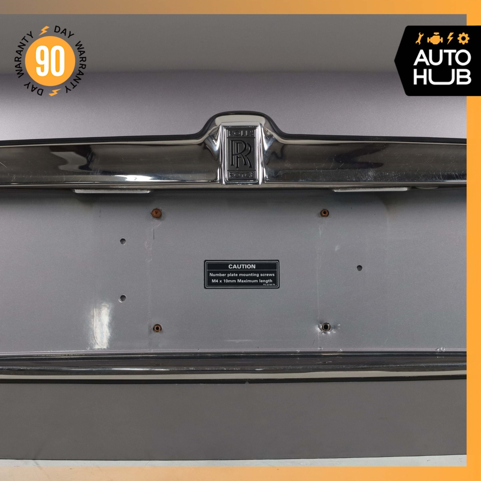 99-02 Rolls Royce Silver Seraph / Bentley Arnage Trunk Lid Panel Assembly OEM