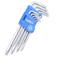 Torx SchlüSselsatz Lang 9-Tlg T10-T50 SternschlüSsel Chrom-Vanadium Stahl 160Mm